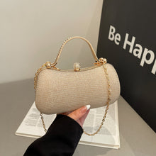 Load image into Gallery viewer, Chain sparkling diamond single shoulder crossbody bag