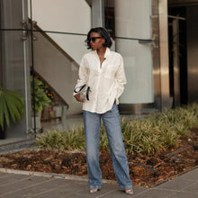 Cargar imagen en el visor de la galería, Simple and Versatile Washed Straight Leg Jeans