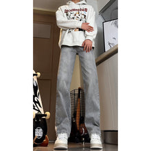 Load image into Gallery viewer, Slim Fit Straight Leg Tapered Jeans for Men