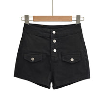 Load image into Gallery viewer, Low waisted shorts for women