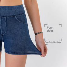 Load image into Gallery viewer, High Waist Hip Lifting Yoga Cowboy Shorts-Slimming & Abdominal Compression