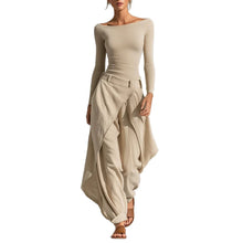 Load image into Gallery viewer, Loose top+pants two-piece set for women