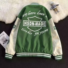 Load image into Gallery viewer, Men's Baseball Jacket Spring Autumn Casual Bomber Coat Collaborative Design