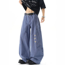 Load image into Gallery viewer, High Waist Men's Arc Fashion Patchwork Star Jeans