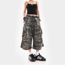 Load image into Gallery viewer, Camouflage Cargo Shorts for Women