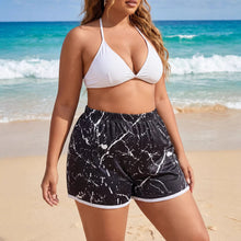 Load image into Gallery viewer, Women's Beach Shorts, Oversized Casual Printed Shorts