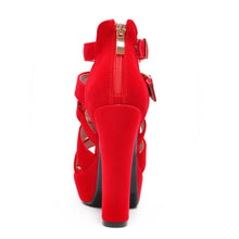 Charger l'image dans la galerie, Sexy Super High Black Fish Women Sandals