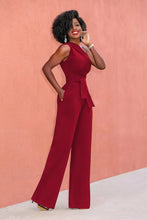 Load image into Gallery viewer, Women Off Shoulder Casual Jumpsuits Wide Leg Pants