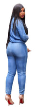 Charger l'image dans la galerie, Casual Women's Long Style Denim Jumpsuit