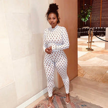 Load image into Gallery viewer, Hollow Out Turtleneck Sexy Net Plaid Hole Skinny Elastic Solid Jumpsuit