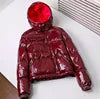 Lade das Bild in den Galerie-Viewer, Parka Hooded Padded Black Shiny Puffer Jacket