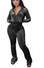 Lade das Bild in den Galerie-Viewer, Two Piece Corduroy Hoodie Matching Pants Sport Set