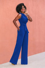 Load image into Gallery viewer, Women Off Shoulder Casual Jumpsuits Wide Leg Pants