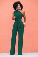 Load image into Gallery viewer, Women Off Shoulder Casual Jumpsuits Wide Leg Pants
