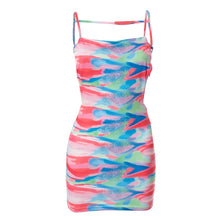 Lade das Bild in den Galerie-Viewer, Sleeveless Backless Summer Dress