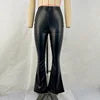 Lade das Bild in den Galerie-Viewer, Slim Fit High Waist Leather Pants