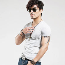 Load image into Gallery viewer, 2026 MRMT Brand New Men T Shirt 10 Colors Fitness Mens T-Shirts V Neck Man T-Shirt For Male Clothing Tshirts S-5XL Tops Tees