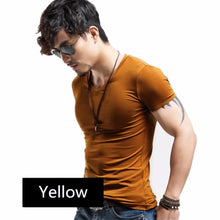 Load image into Gallery viewer, 2026 MRMT Brand New Men T Shirt 10 Colors Fitness Mens T-Shirts V Neck Man T-Shirt For Male Clothing Tshirts S-5XL Tops Tees