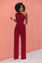 Load image into Gallery viewer, 2025 Women Off Shoulder Casual Jumpsuits Wide Leg Pants Summer Elegant Rompers Womens Jumpsuit Party Overalls Female