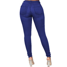 Lade das Bild in den Galerie-Viewer, High Waist Stretch Skinny Pencil Skinny Jeans