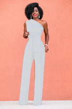 Load image into Gallery viewer, Women Off Shoulder Casual Jumpsuits Wide Leg Pants