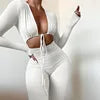 Lade das Bild in den Galerie-Viewer, Casual Womens Hollow Out Jumpsuit