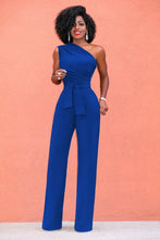 Load image into Gallery viewer, Women Off Shoulder Casual Jumpsuits Wide Leg Pants