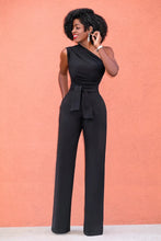 Load image into Gallery viewer, Women Off Shoulder Casual Jumpsuits Wide Leg Pants