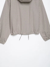 Load image into Gallery viewer, Women's Plaid Hooded Elegant Jacket