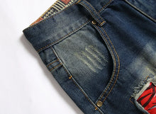 Load image into Gallery viewer, New Summer Vintage Washed Denim Ripped Shorts
