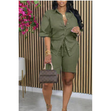 Load image into Gallery viewer, Elegant Summer Women's Two Pieces Set