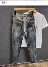 Load image into Gallery viewer, Retro Straight Stretch Loose Comfortable Jeans