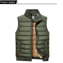 Lade das Bild in den Galerie-Viewer, Sleeveless Casual Warm Stand Collar Vest