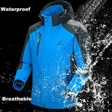 Load image into Gallery viewer, Men Mountain Hooded Hiking Overcoats