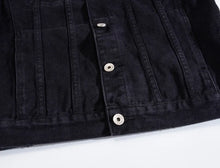 Load image into Gallery viewer, Men's Long-sleeve Orange Denim Jackets