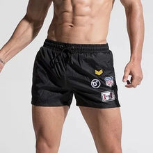 Load image into Gallery viewer, Mens Swim Trunks Nylon Embroidered Holiday Beach Shorts Summer Water Proof Daily Sport Gym Fitness Casual Shorts Men'S Clothing