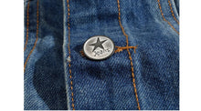 Lade das Bild in den Galerie-Viewer, Men Denim Vest Jacket