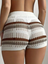 Load image into Gallery viewer, Fashion Elegant Striped Knit Shorts