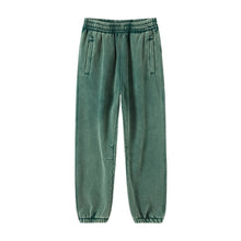 Lade das Bild in den Galerie-Viewer, Men Batik Washed Zipper Hoodied And Sweatpants Set