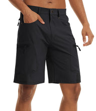 Lade das Bild in den Galerie-Viewer, TACVASEN Outdoor Multi-Pockets Workout Shorts