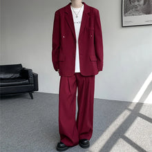 Load image into Gallery viewer, Casual Loose Fitting 2 Piece Suit