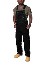 Load image into Gallery viewer, Mens Jeans Cargo Overalls