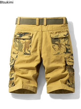 Load image into Gallery viewer, Men Casual Loose Cargo Shorts
