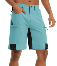 Lade das Bild in den Galerie-Viewer, TACVASEN Outdoor Multi-Pockets Workout Shorts