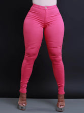 Lade das Bild in den Galerie-Viewer, Women's Casual High-Waisted Denim Skinny Jeans