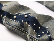 Load image into Gallery viewer, Men's Pearl Boot Cut Denim Jeans