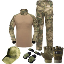 Load image into Gallery viewer, Tactical Uniform Suits Milit Outdoor Camouflage Suit Hunting Shirts Pants Fish Trainning Airsoft Paintball Clothes Sets