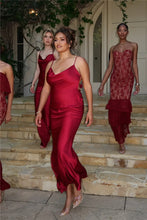 Cargar imagen en el visor de la galería, Mozision Floral Draped Backless Maxi Dress