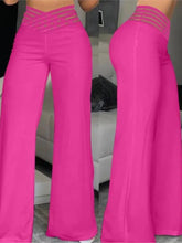 Lade das Bild in den Galerie-Viewer, Elegant High Waist Wide Leg Pants