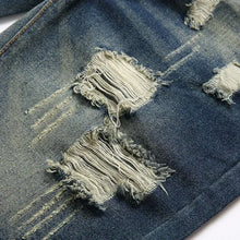 Load image into Gallery viewer, New Summer Vintage Washed Denim Ripped Shorts